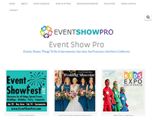 Tablet Screenshot of eventshowpro.com